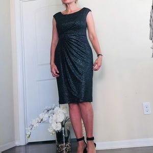 Black party dress.